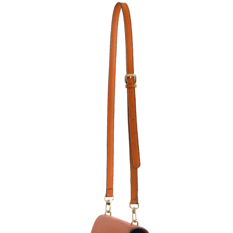 Wholesale Genuine Leather 1.8cm Women Fashion Belt Accessories Detachable Replacement Cross body Bag Strap Adjustable