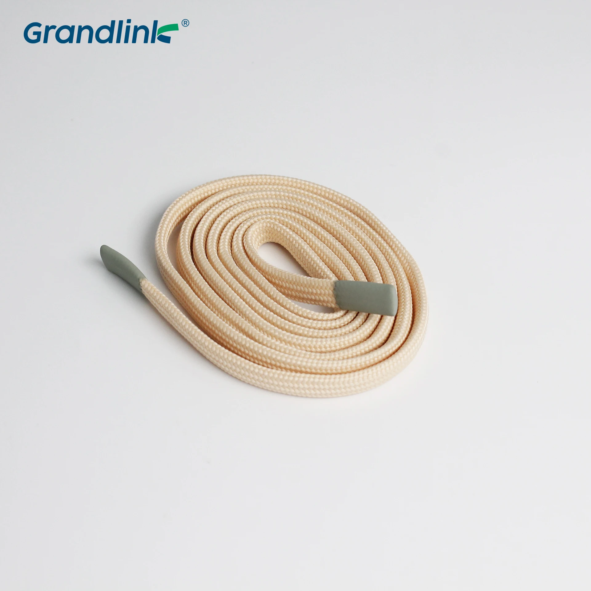 Good Quality Eco-friendly Material Rope Drawstring Cord Silicone Rubber Tip Sustainable Design Drawcord