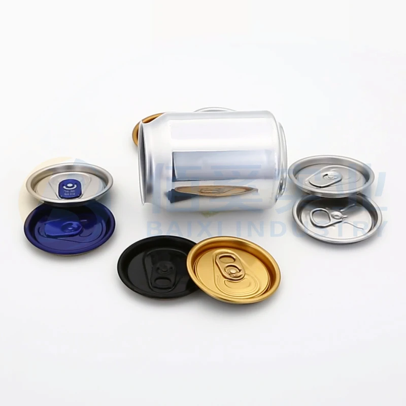 200ml 250ml 330ml 350ml 355ml 473ml 500ml Empty Blank Custom Printed Aluminum Beer Cans For Sale