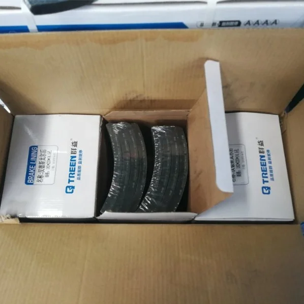 
Hot sale heavy duty truck auto part wva19581/19582 brake shoes brake lining 