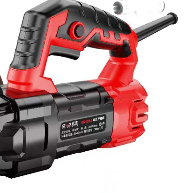 Professional Industrial 1600W Electric Wall Grooving Cutting Machine Electric Chaser Wall Slot Cutting Machine