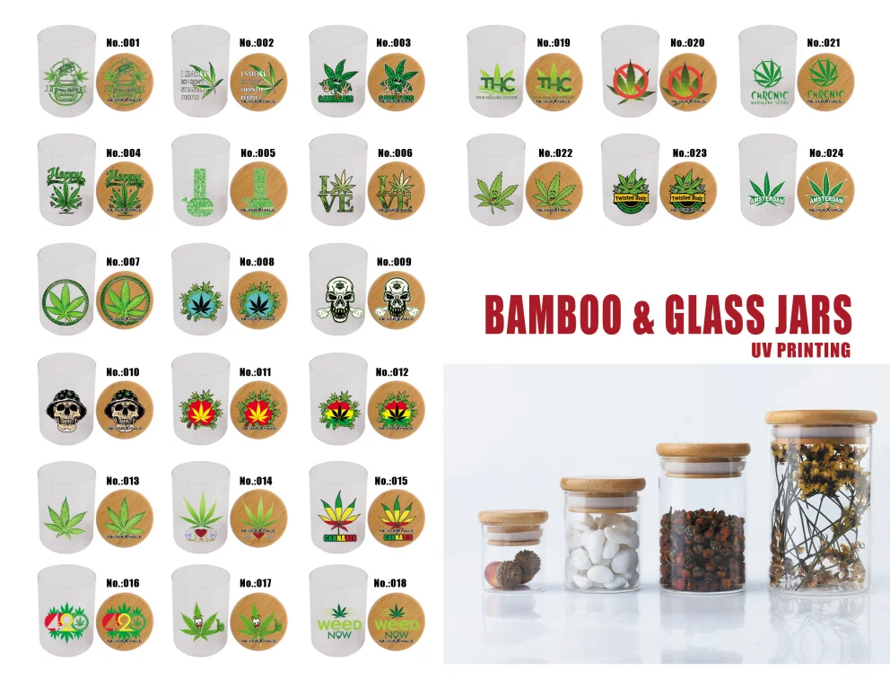 
Cosmetic 5ml 15ml 20ml 30ml 50ml 100ml Black Round Glass Jar with Bamboo Lid 