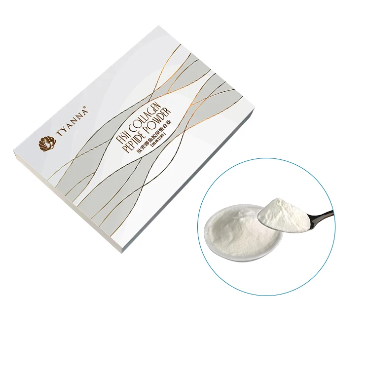 Hainan original factory supply high pure tilapia fish skin&scare collagen peptide powder for skin whitening/anti-aging