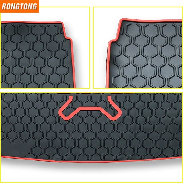 Nonslip Rubber Car Trunk Mat Waterproof Cargo Mat Luggage Floor Mat For Jeep Renegade 2016+
