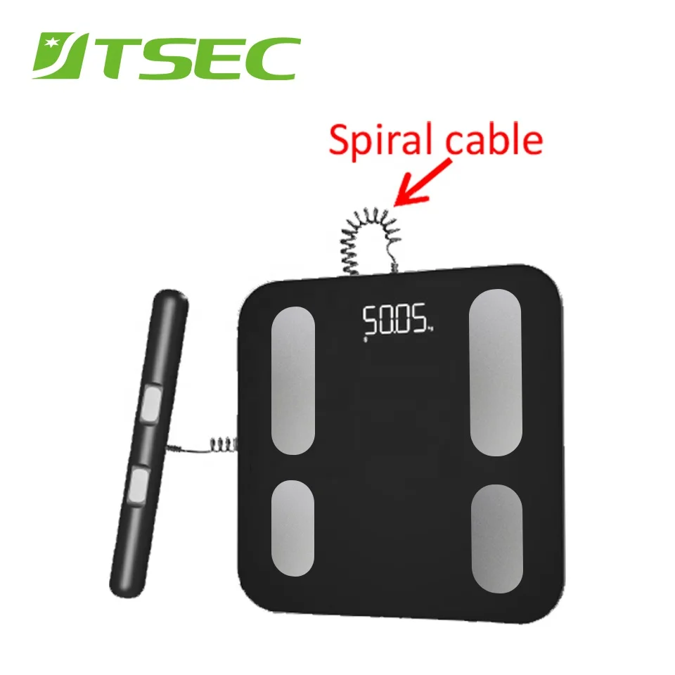 Eight Electrode Smart Body Composition Muscle And Water Mass Weight Body Fat Scale