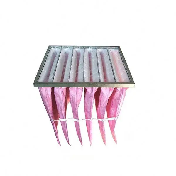 G4 F5 F6 F7 F8 Multi Bag Pocket Air Filter for Ventilation Systems