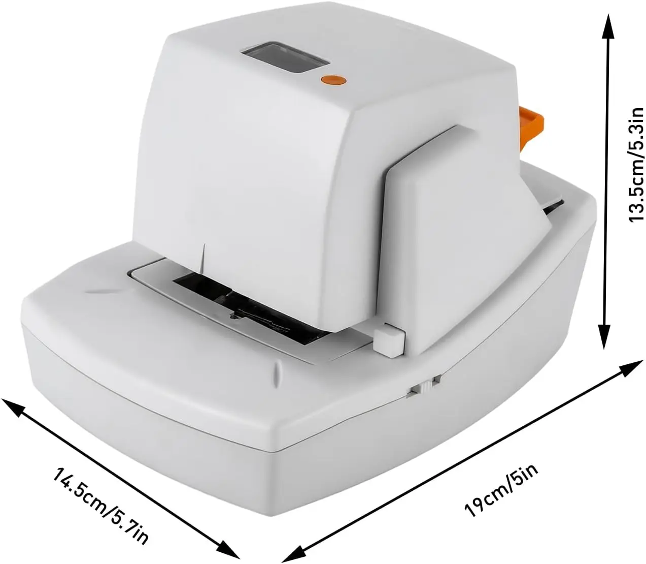 Desktop Stapler Heavy Duty 70 Sheets Automatic Flat-Clinch Portable Electric Stapler Quiet Jam Free and Easy Reload