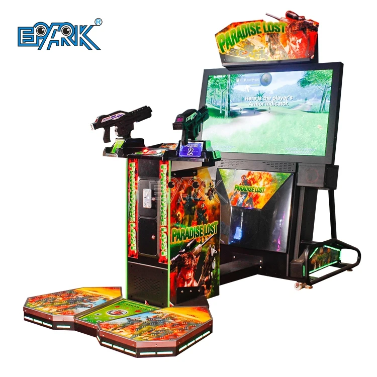 Wholesale Video Game Consoles 3D Vibrate Arcade Shooting Games Amusement Game Machine