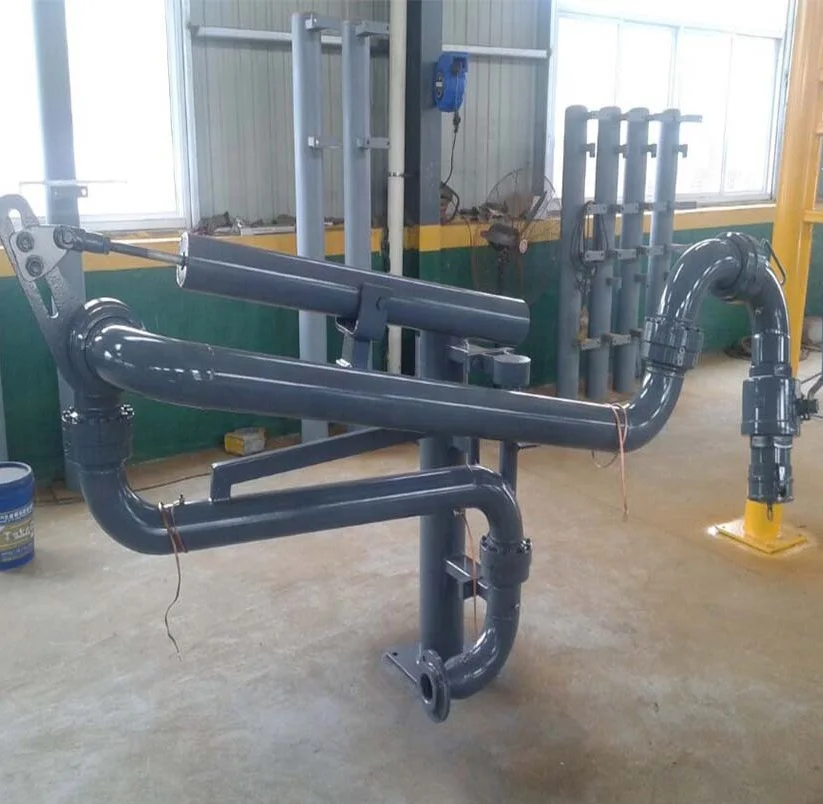 Fuel Oil Refined Diesel Aluminum Top And Bottom Truck Liquid Loading Arm For Movable Top Loading Skid-Mounted System