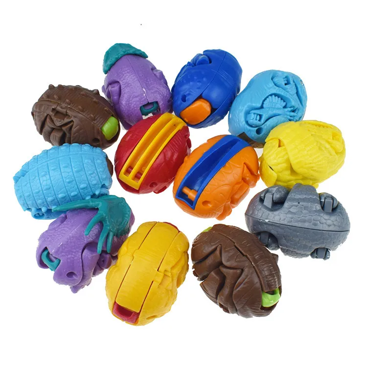 Рекламные 12 видов стилей Пластиковые деформации яйцо динозавра игрушки животных витой яйцо игрушки Обучающие игрушки для детей