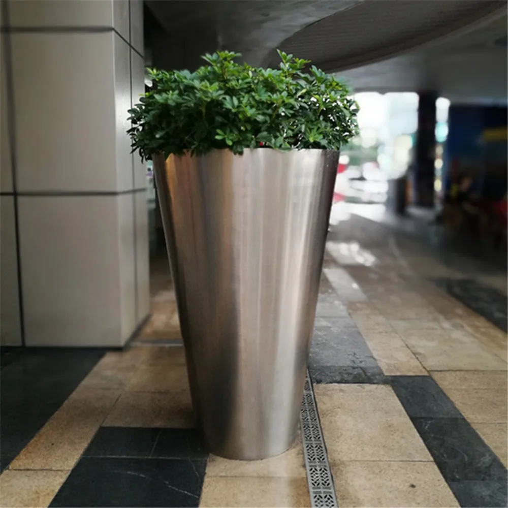 Customization metal gold stainless steel flower vase for decoration