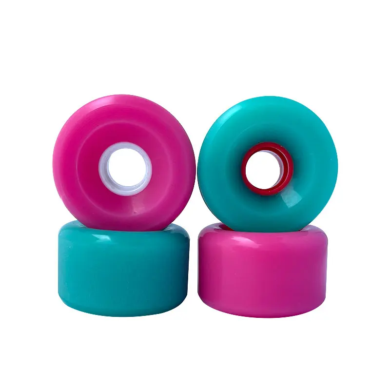 Discount price 70 mm Wholesale longboard wheel with 80% - 90% rebound SHR 80AA for long board skateboard ready to ship