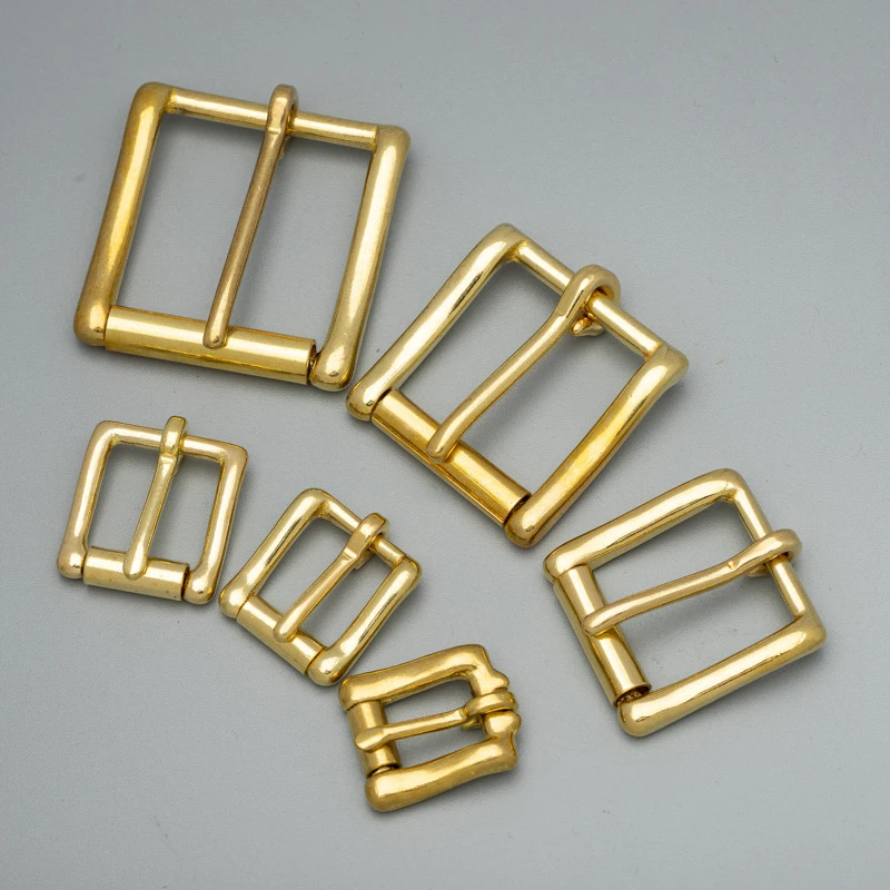 DWDP-PB07B 13mm 16mm  20mm 23mm  25mm  30mm 32mm 38mm brass Metal Roller Buckle Bag Belt pin Buckle Belt DIY Accessory