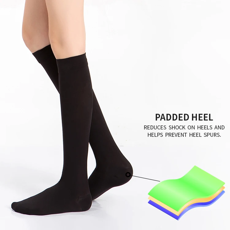 
Женские компрессионные носки для предотвращения варикозного расширения вен из медного ионного волокна 