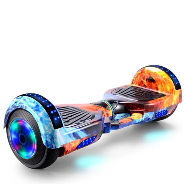 Hot selling self balance hover vehicle scooter motor for kids with handlebar and music speaker