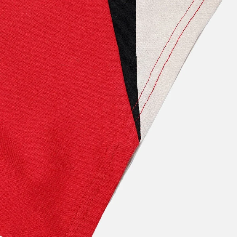 Manufacturer Wholesale Custom Patchwork Cotton Short Sleeve Tshirt Racing Tee