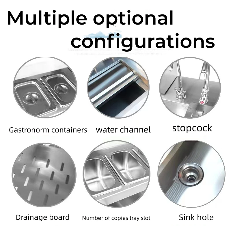 Milk Tea Work Station Customization Restaurant Table Bar Counter