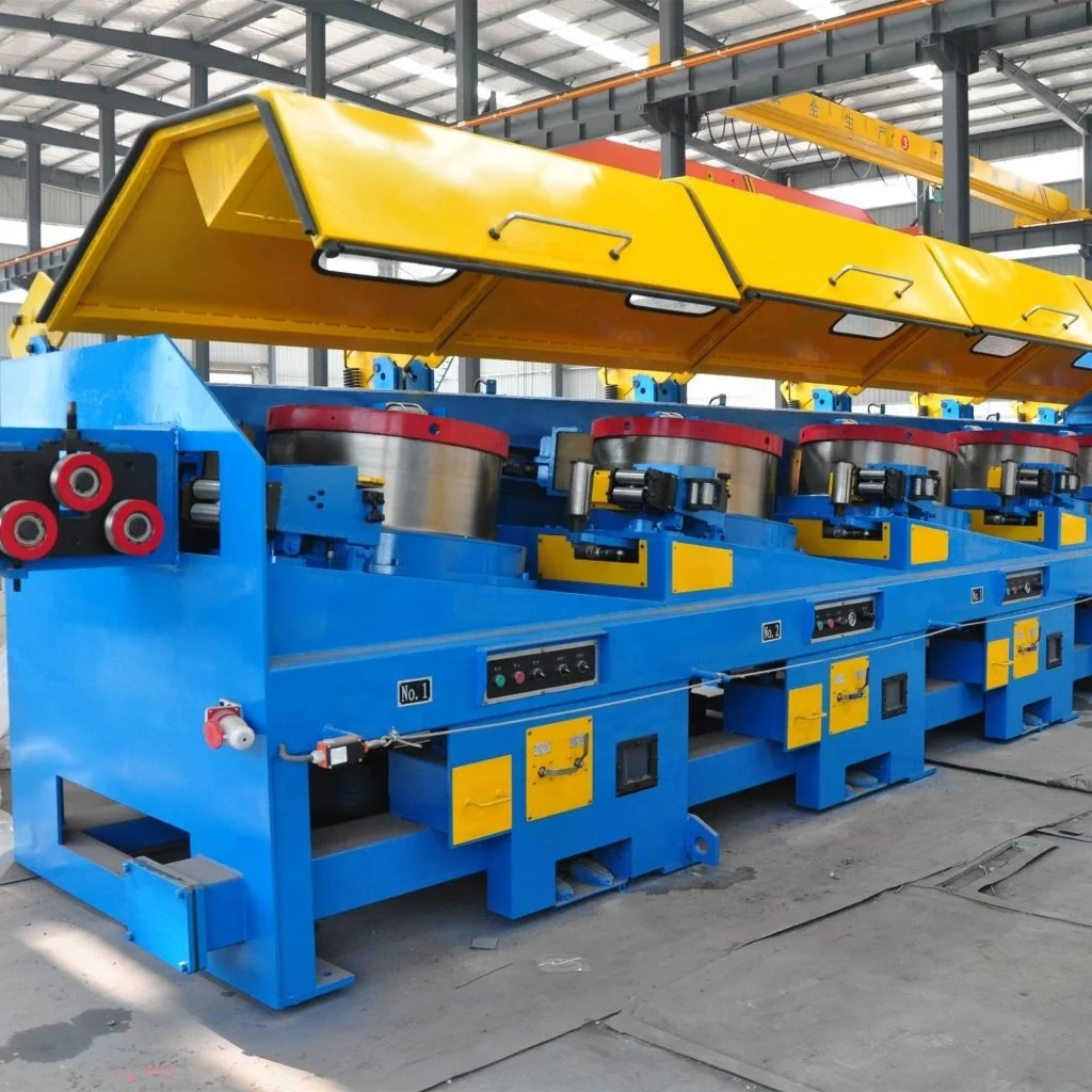 
Automatic High Speed Carbon stretching Steel Wire Straight Line Wire Drawing Machine 