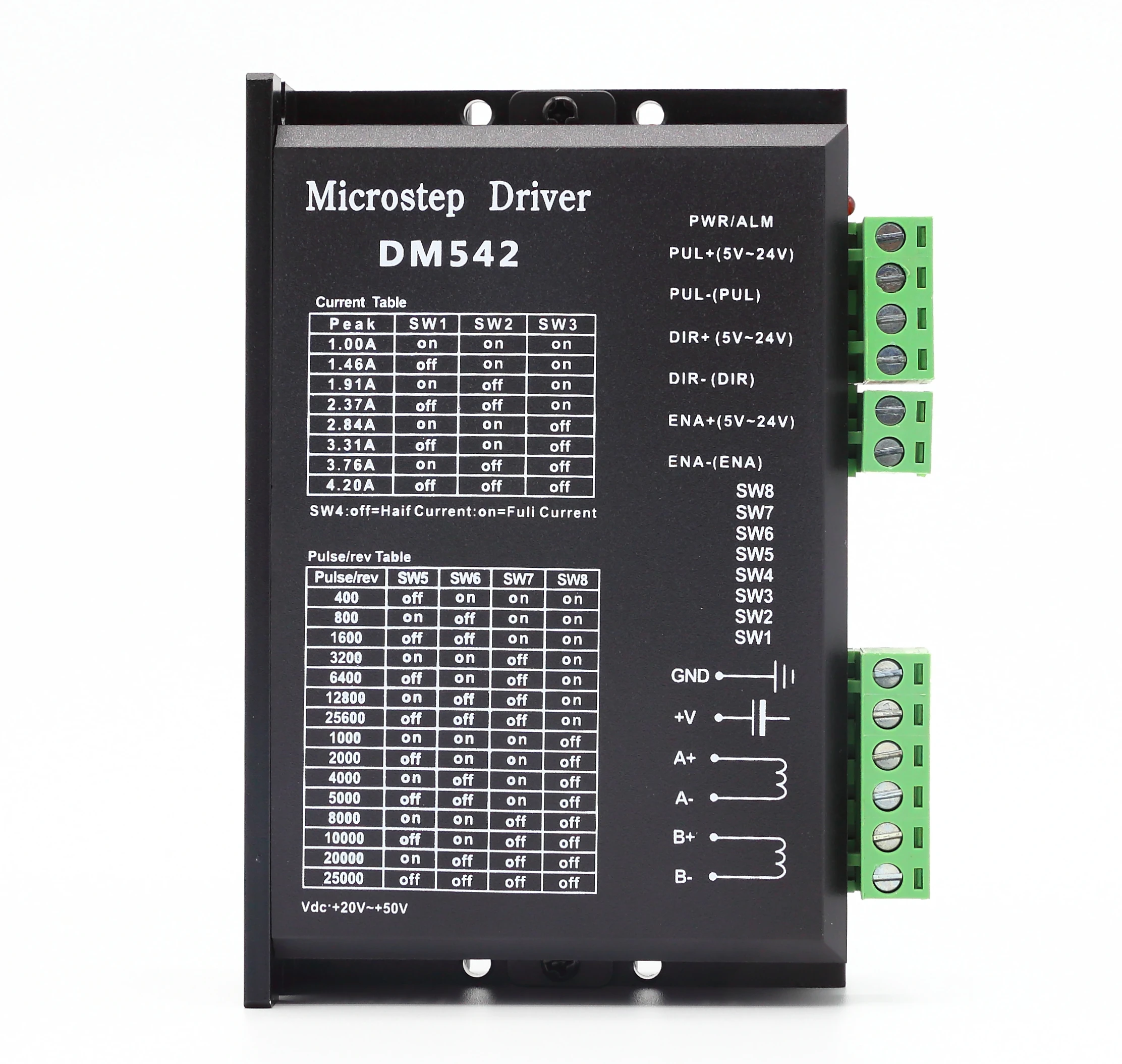 2-фазный шаговый двигатель 86byg Гибридный 4.5Nm для станка с ЧПУ Nema34 DM542 драйвер
