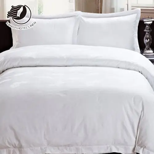 5 Star Hotel Bed Sheet Bedding Set Satin Bedding Set For Hotel Use