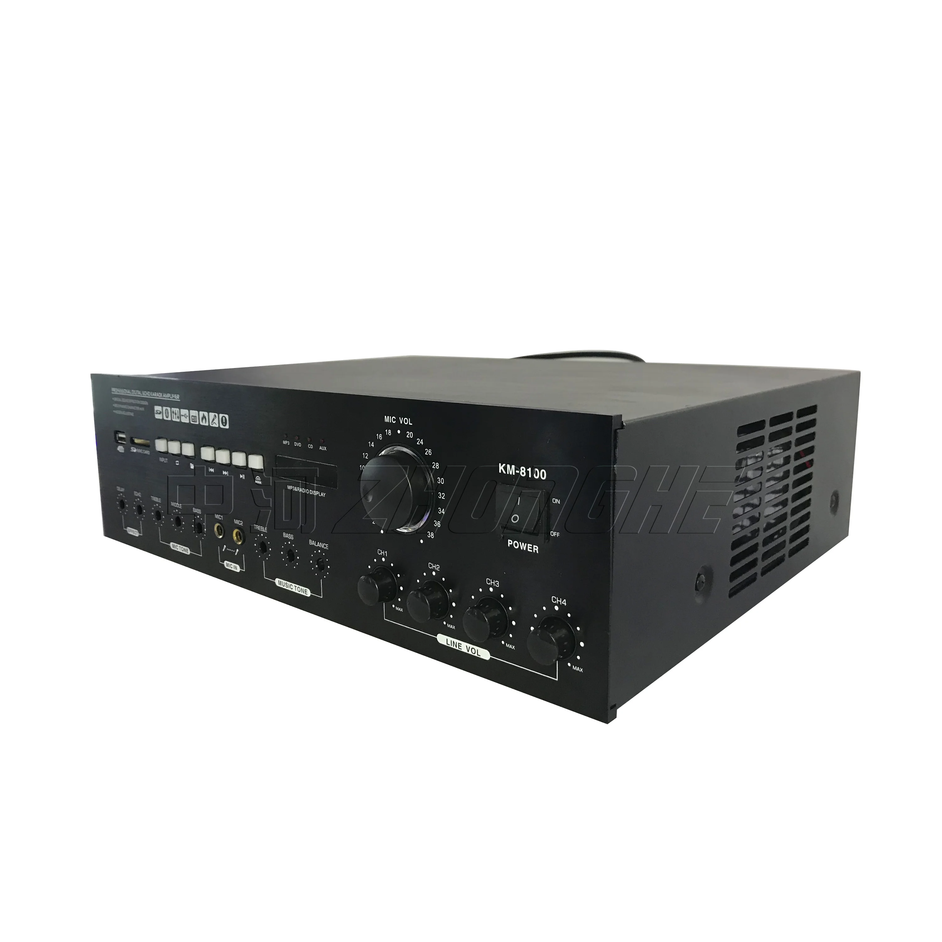 Профессиональный небольшой стереоусилитель радио для караоке ресторана системы общественных адресов