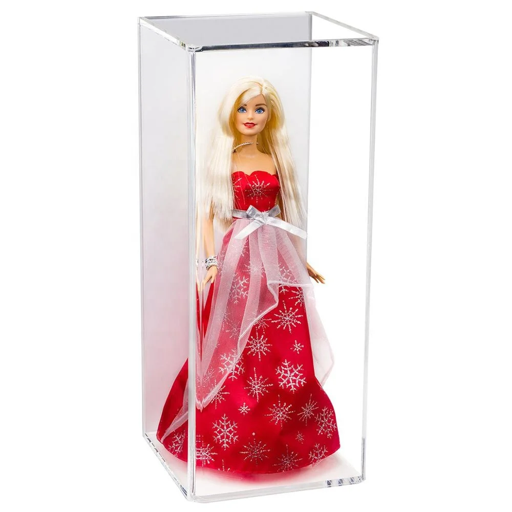 Custom handmade acrylic figurine display case/acrylic doll display case