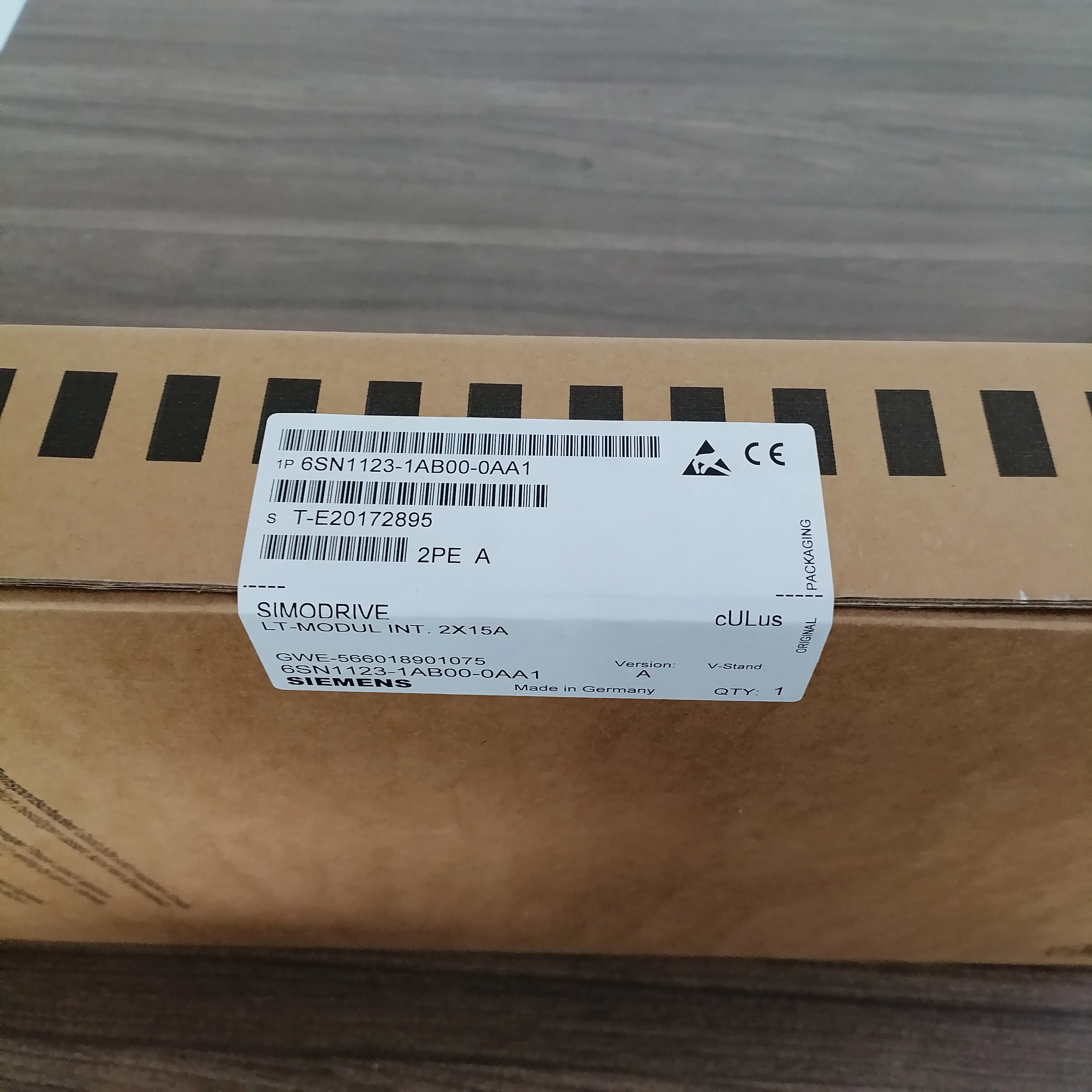 6SN1123-1AB00-0AA1 новый оригинальный модуль питания SIEMEN PLC