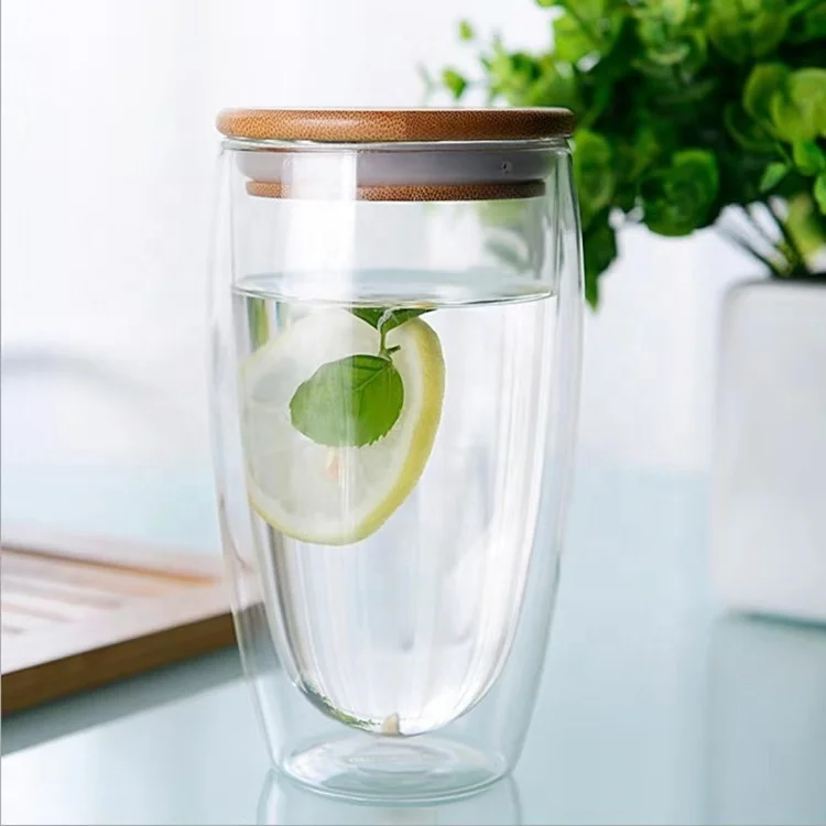 Custom Design Drinking Glassware Tumbler Cups Borosilicate Glass Coffee Cups