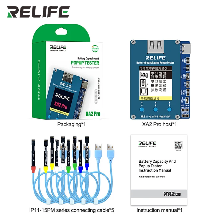RELIFE XA2 Pro всплывающий тестер эффективности батареи