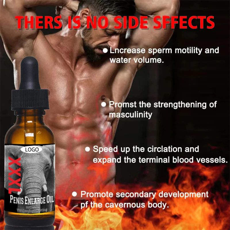 Sale men care 10ml enlargement oil enlarge oil original men essential oil massage enlargement spray