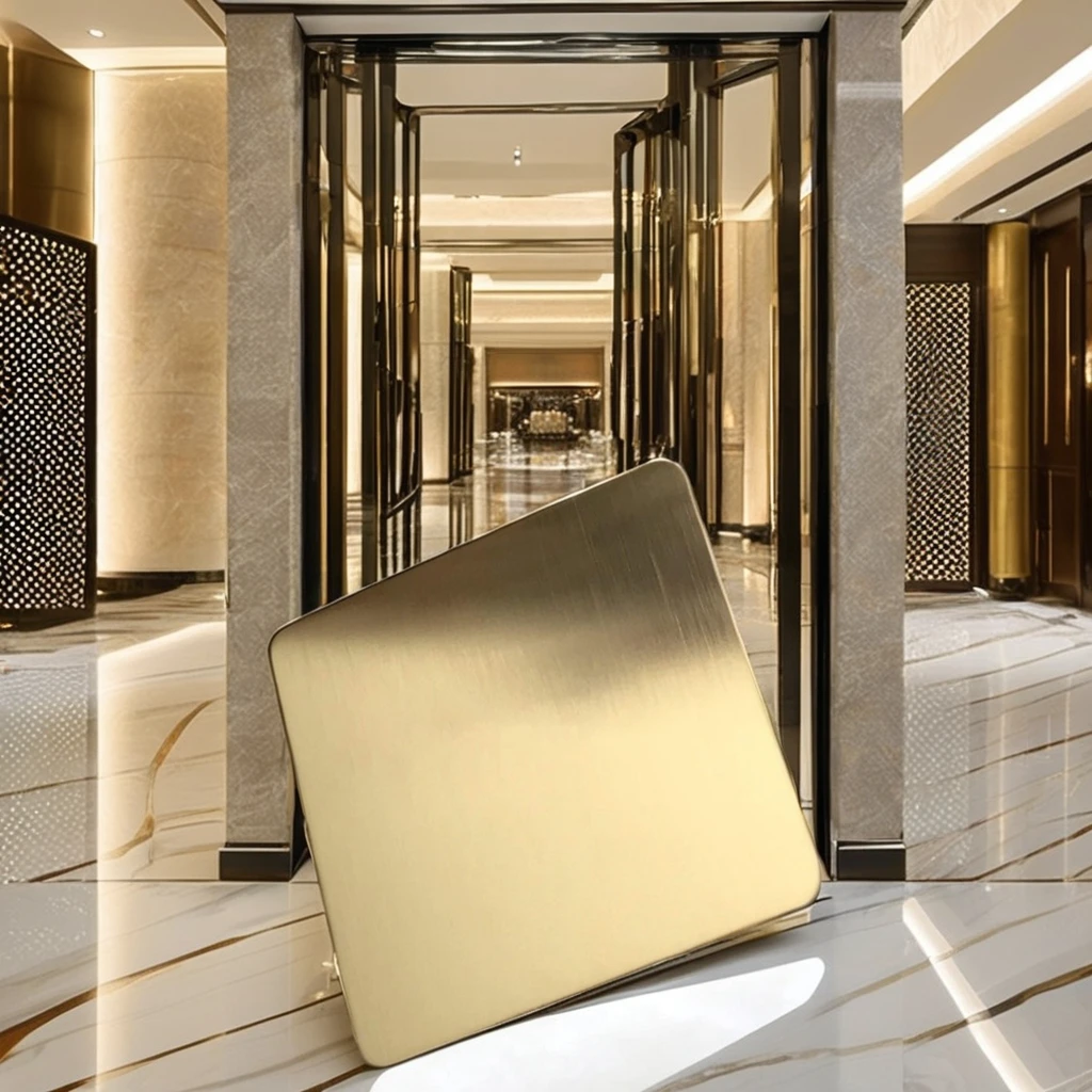 Stainless steel color plate with good quality and low price, large quantity and excellent support for customization