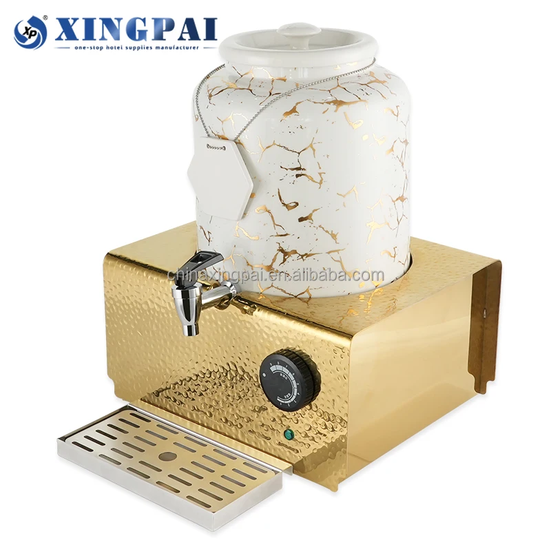 XINGPAI catering equipment hammered stainless steel base electric juice dispenser for sale