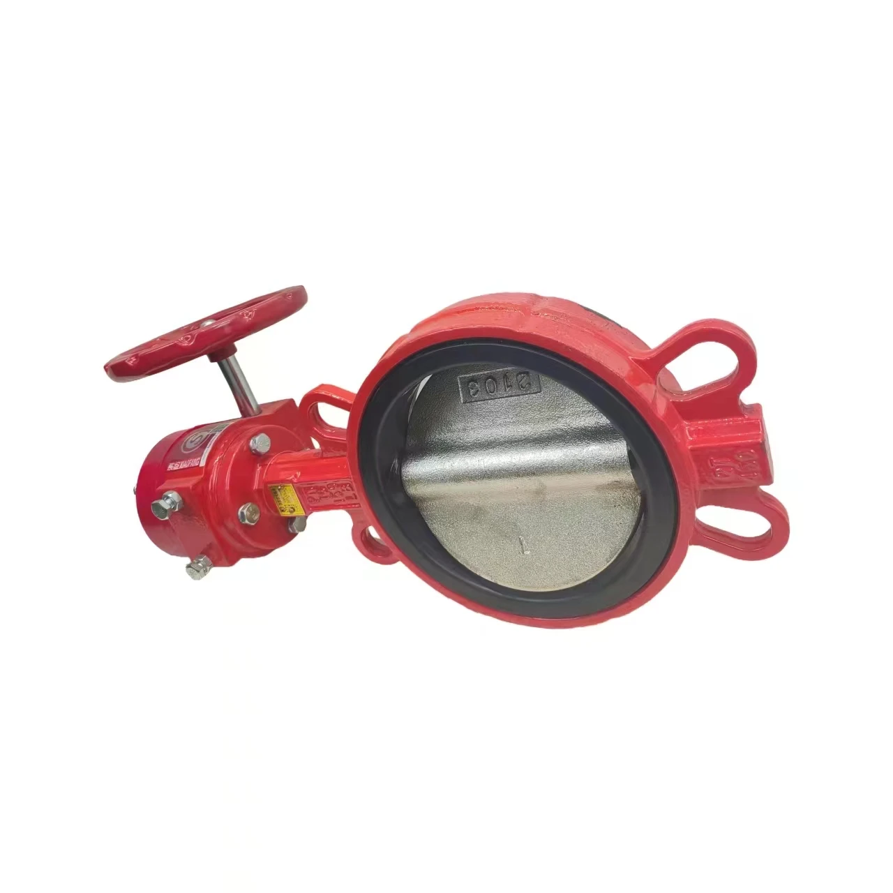 Butterfly Valve Fire Signal Turbine Clamping Type Firefighting Equipment & AccessoryZSXDF7-80-16