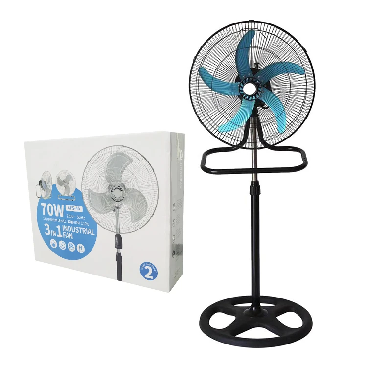 Cheap Price 3 In 1 Home Indoor Air Cooling Electric Pedestal Oscillation Fan 18 Inch Floor Standing Fan With Remote Control