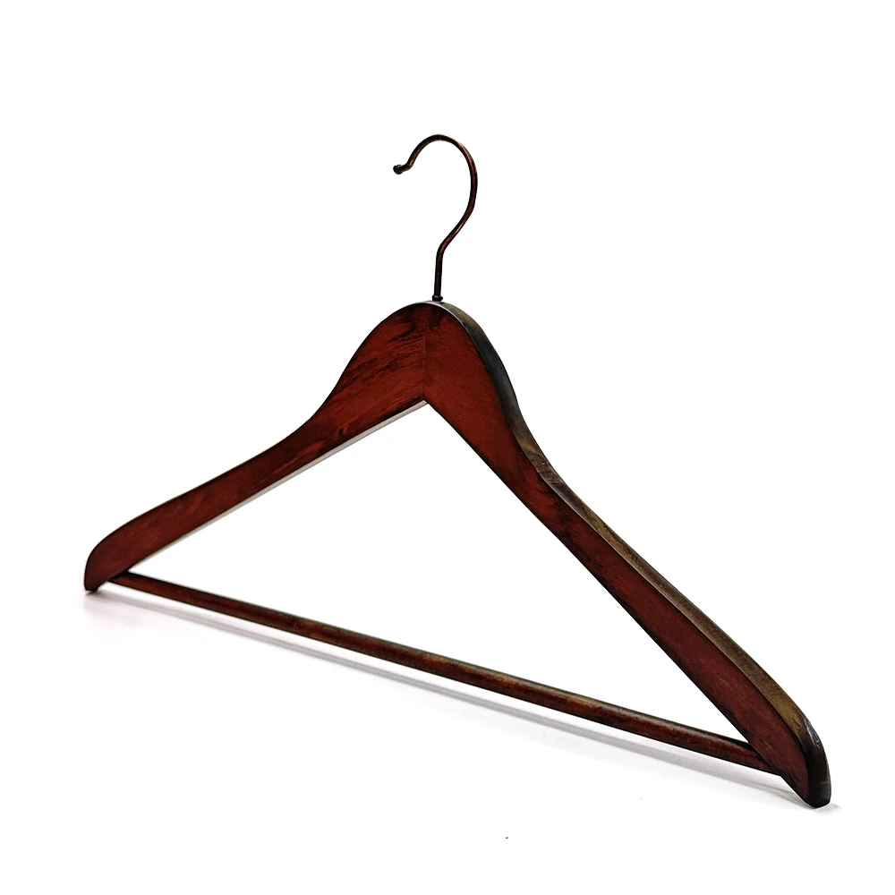 Assessed Supplier Wholesale Wooden Coat Hangers Hangers for Cloths Clothes Hangers Manufacture