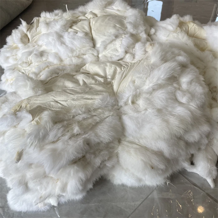 genuine raw chinchilla rabbit fur pelt for sale cheap price