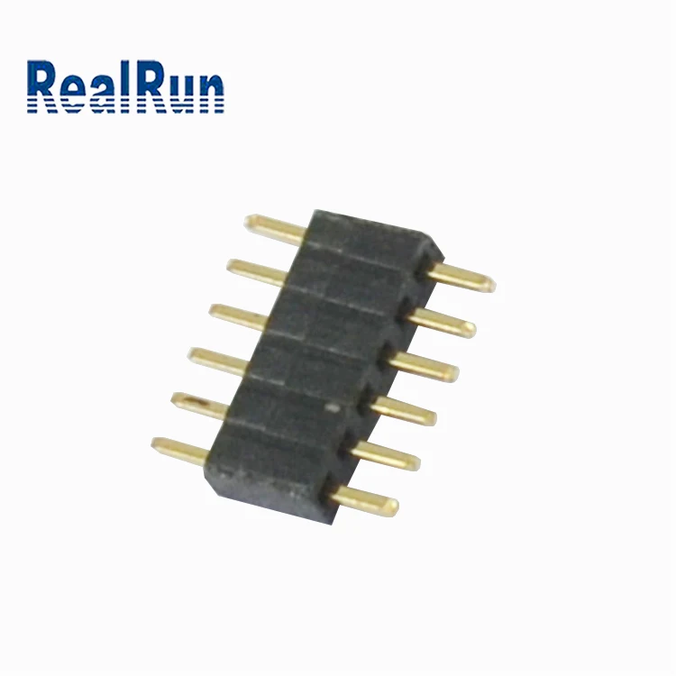 1.0 Mm Header Dual Rows Pin and Plastic PCB Connector 1.27 2.54 Female Male Pin Header
