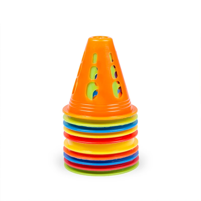 Factory Direct Sales 8cm Roller Skating Pile Windproof Semi-Soft Ice Skates Cone Obstacle Wholesale Cone Skate