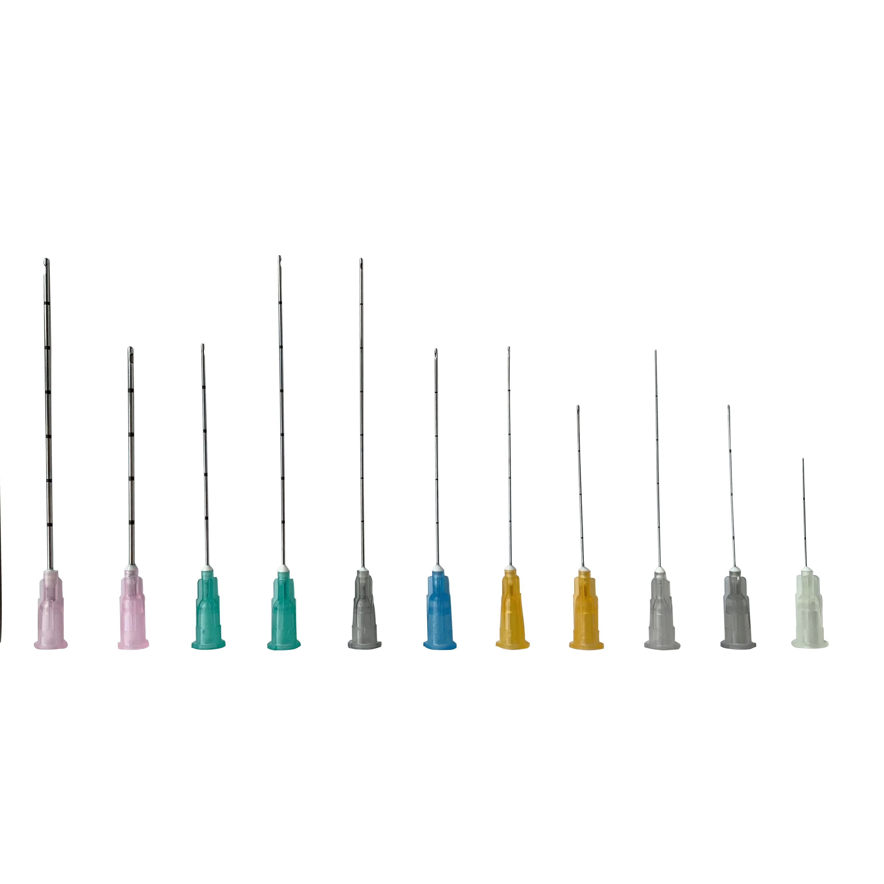 Micro Cannula Disposable Needle The best selling 23G 25G 30G fine syringe micro filler needle cannula for dermal filler