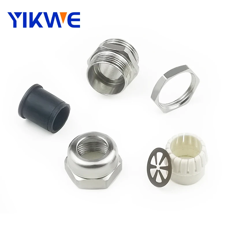 Stainless Steel EMC Cable Gland Electromagnetic Compatibility IP68 CE Cable Joint Waterproof Connector supplier price