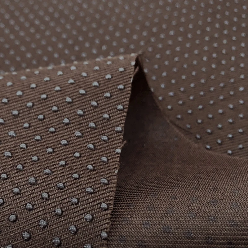 Non Slip Gripping Material Rubber Dotted Anti Skid Coating Mat Sewing Cloth Anti Slip Fabric