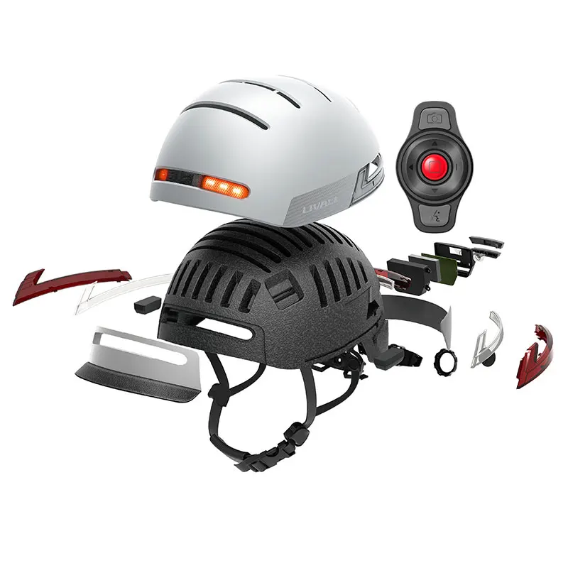 High Quality Automatic Sensor Lighting Smart and turn lights LIVALL BH51M NEO Urban Helmet Helmetphone