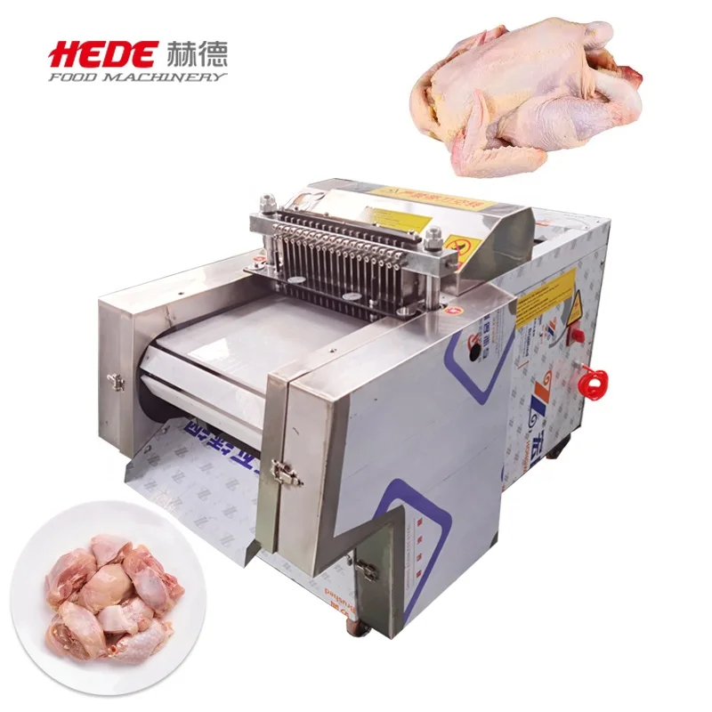 Automatic poultry processing breaking cutting machinery price duck pig feet fish chicken meat poultry cutting machine