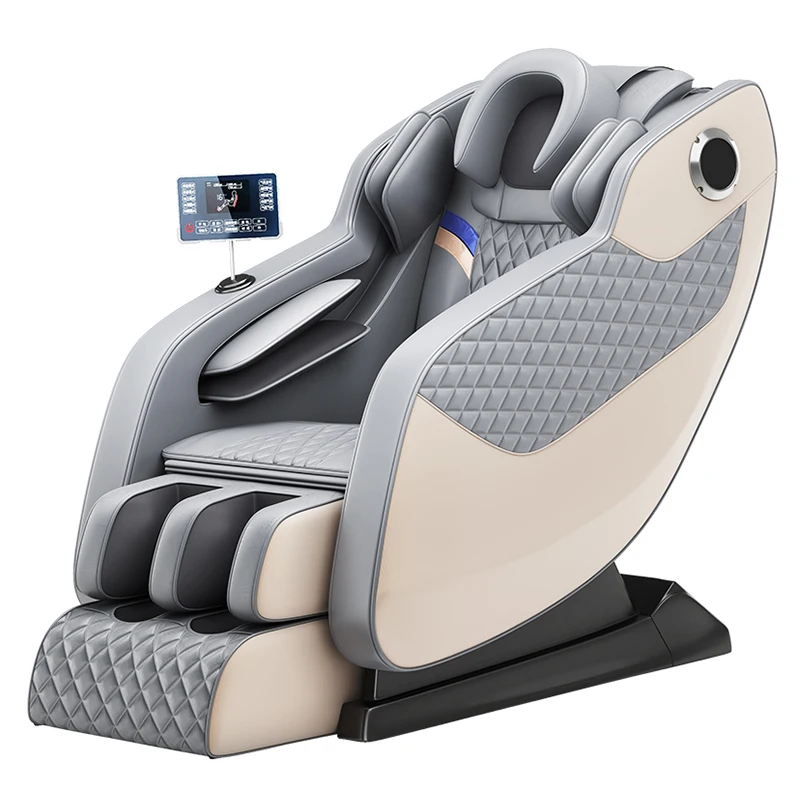 Factory Wholesale 3D 4D 8D New Music Vibrating Heating Zero Gravity Massage Chair With LCD Touch Screen
