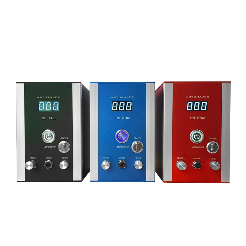 AT02  Easy Using Mini Jewelry Engraver Machine No Need Air Compressor 160W Portable Metal Art Engraving Equipment Jeweler Tools