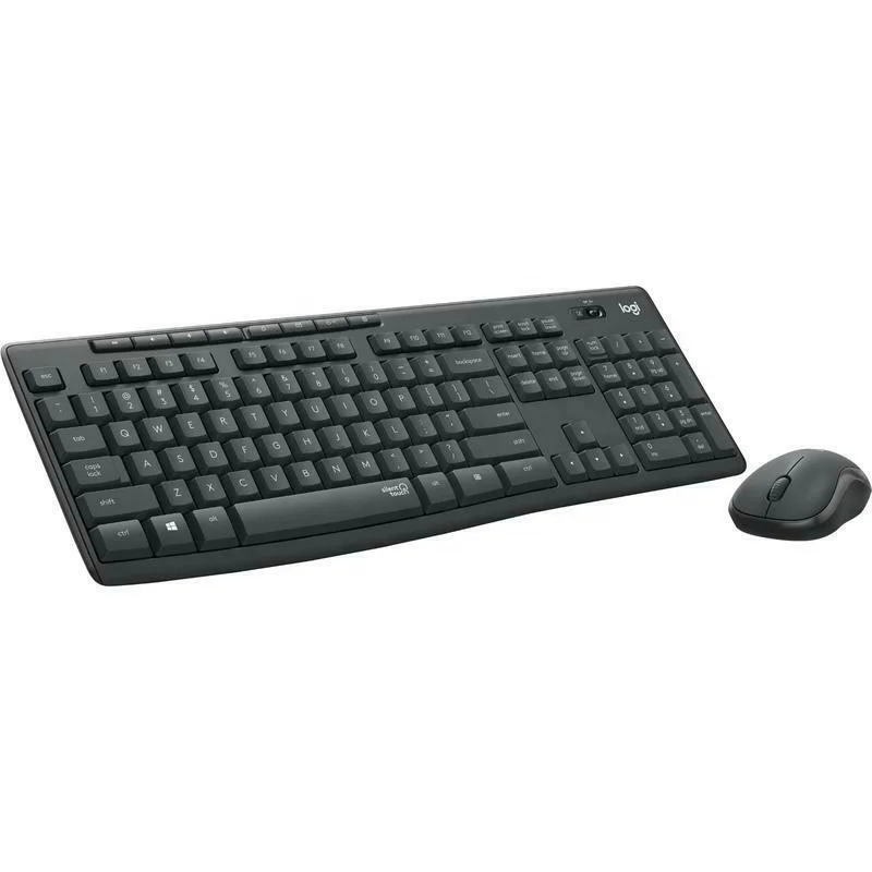 Набор mk295 для бесшумной клавиатуры и мыши Logitech Wireless 2 4 ГГц английский язык