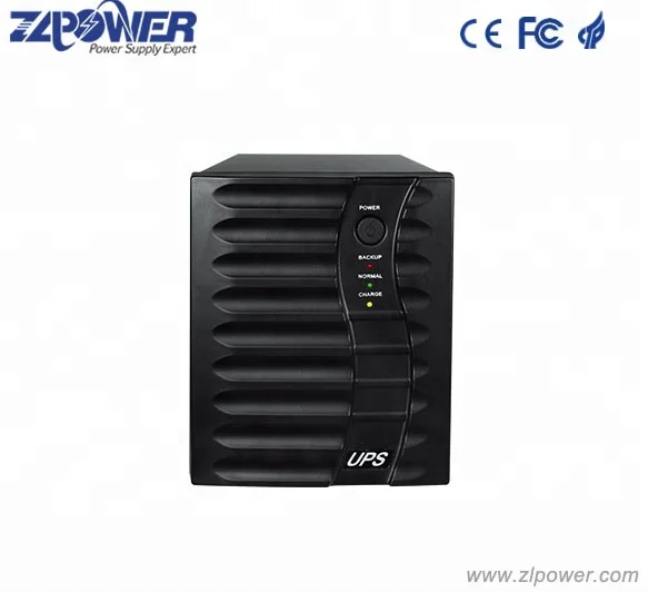 UPS 650va 800va Computer Offline UPS High Quality with LCD Display Power Backup LCD 12V Battery Uninterruptible Power Supply UPS