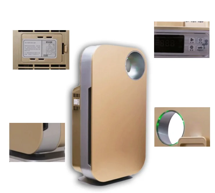 High quality Hot selling HEPA filter anion air purifier with low price