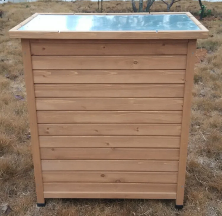 Cupboard Weatherproof Utility tall Storage Lawn Mower Cabinet supplier wooden Garden Furniture outdoor tool shed wholesale