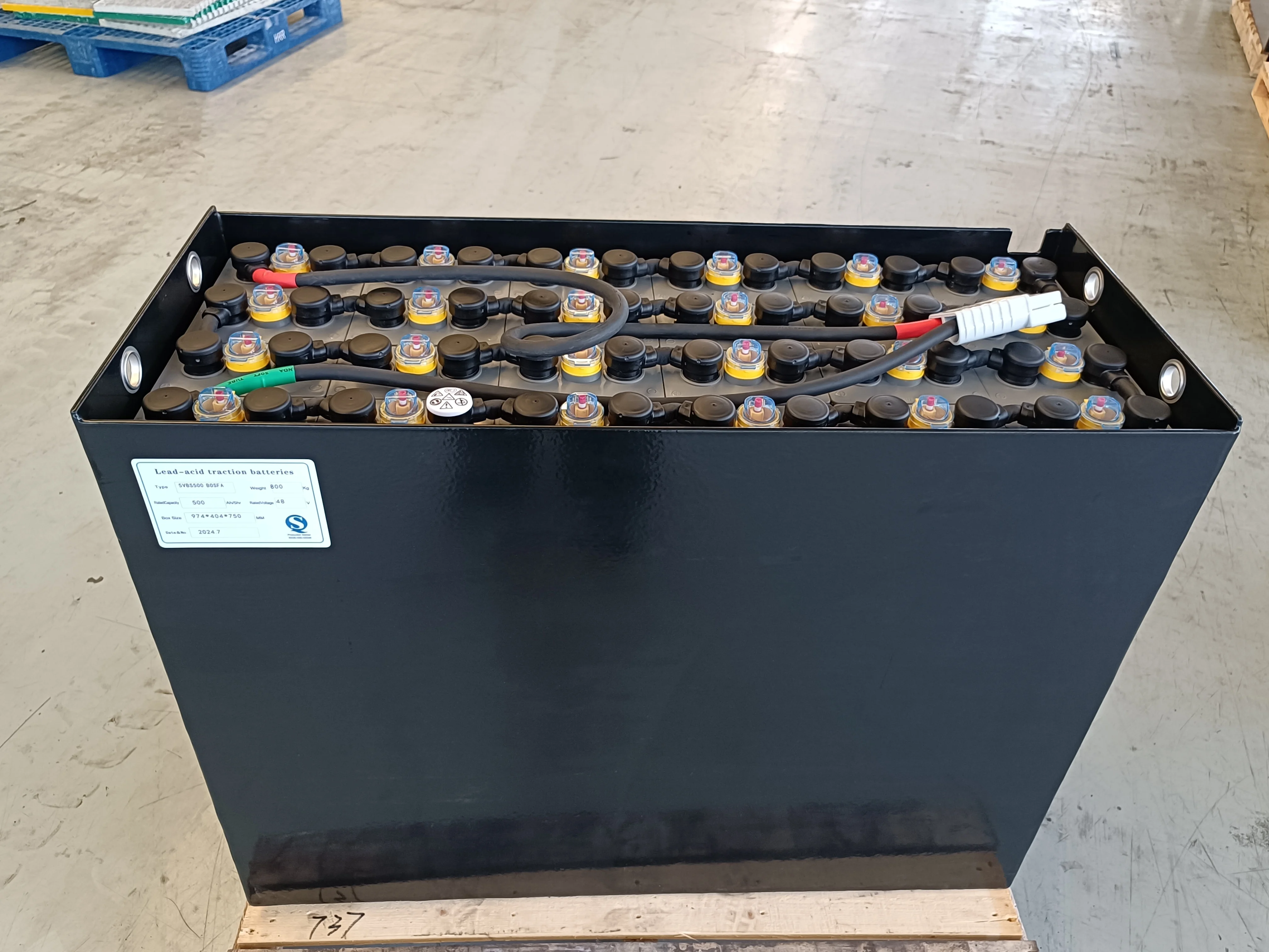 12PZS1320 battery pack 48 volt traction battery 7fbr13 24 volt forklift battery 1320ah for komatsu electric forklift